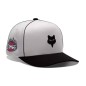 Fox Image Cosmo Snapback Hat white