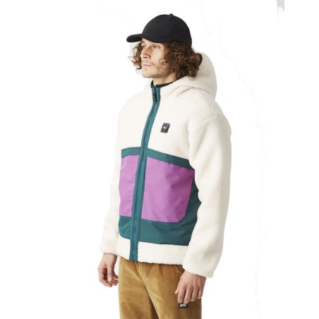 Picture Pemberton Zip hoodie tofu deep water