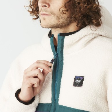 Picture Pemberton Zip hoodie tofu deep water
