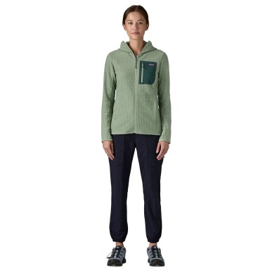 Patagonia R1 Air Full Zip Hoody Femme ellwood green