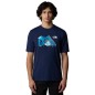 The North Face Backpacking Graphic Tee summit navy The North Face Backpacking Graphic Tee summit navy