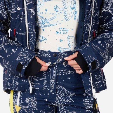 Rossignol JCC Sublim Jacket Femme snow angel cosmic print