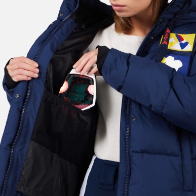 Rossignol JCC Allsnow Down Jacket Femme cosmic blue