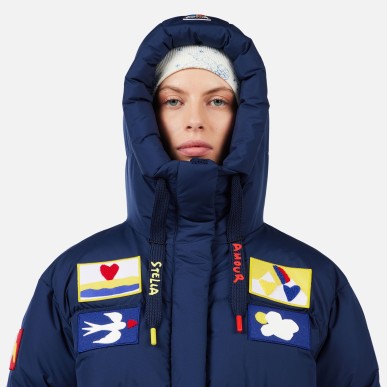 Rossignol JCC Allsnow Down Jacket Femme cosmic blue