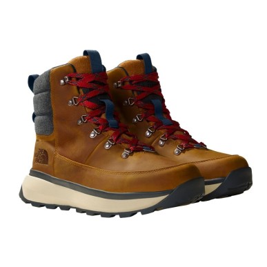 The North Face Bergen Leather WP timber tan / tnf red