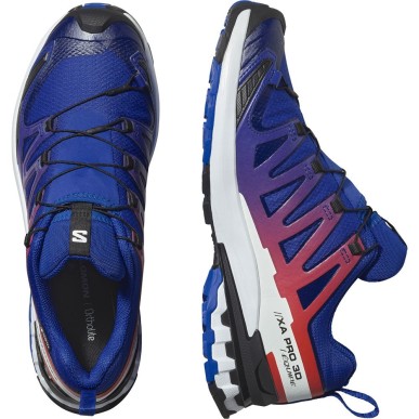 Salomon XA Pro 3D V9 GTX EQUIPE surf the web / fiery red / white