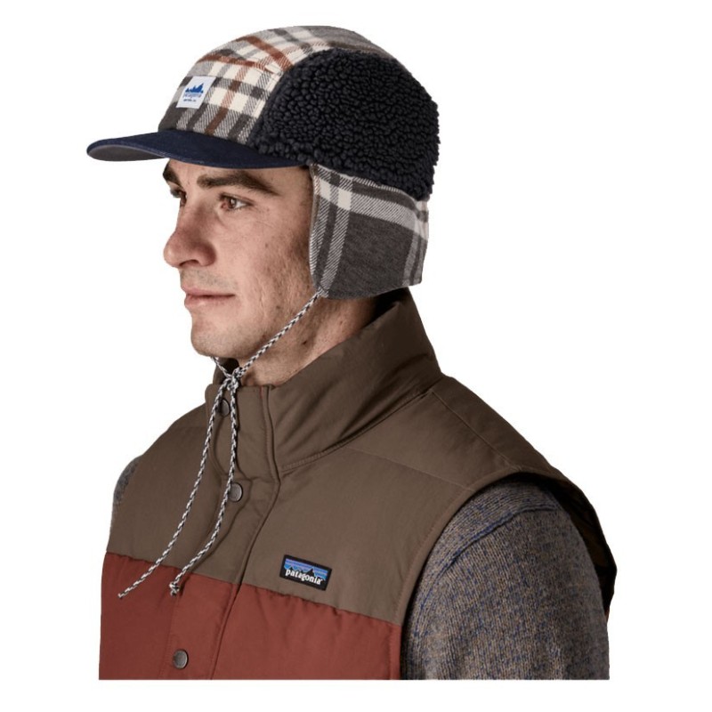 Patagonia Range Earflap Cap ink black Patagonia Range Earflap Cap ink black
