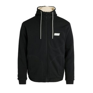 Picture Basement Plush Zip Hoodie black