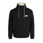 Picture Basement Plush Zip Hoodie black