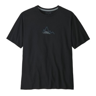 Patagonia Berm Logo Responsibilli Tee black