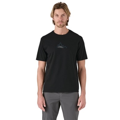 Patagonia Berm Logo Responsibilli Tee black