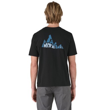 Patagonia Berm Logo Responsibilli Tee black