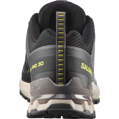 Salomon XA PRO 3D V9 black / dark gull gray / acid lime