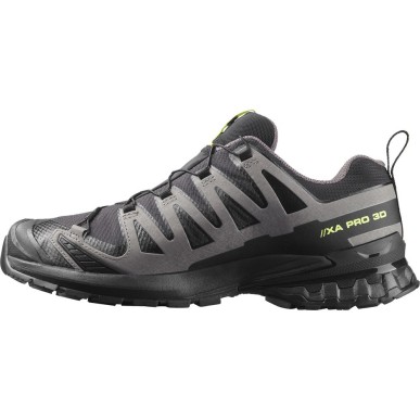 Salomon XA Pro 3D V9 GTX black / dark gull gray / acide lime
