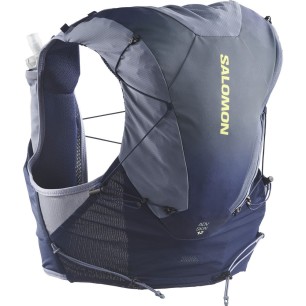 Salomon Advanced Skin 12 with flasks black