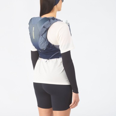Salomon Advanced Skin 12 with flasks black