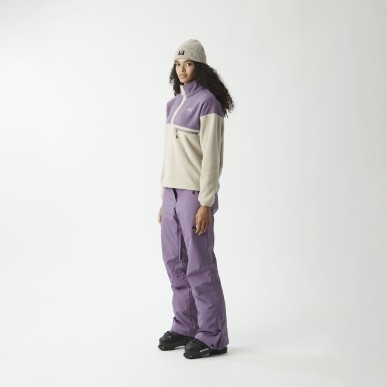 Picture Arcca 1/4 Fleece Femme pure cashmere
