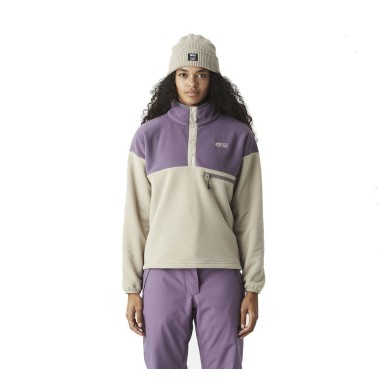 Picture Arcca 1/4 Fleece Femme pure cashmere