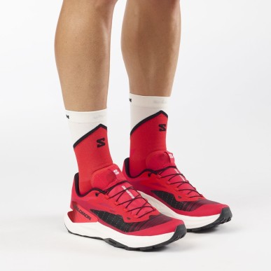 Salomon Genesis fiery red / lava falls / black