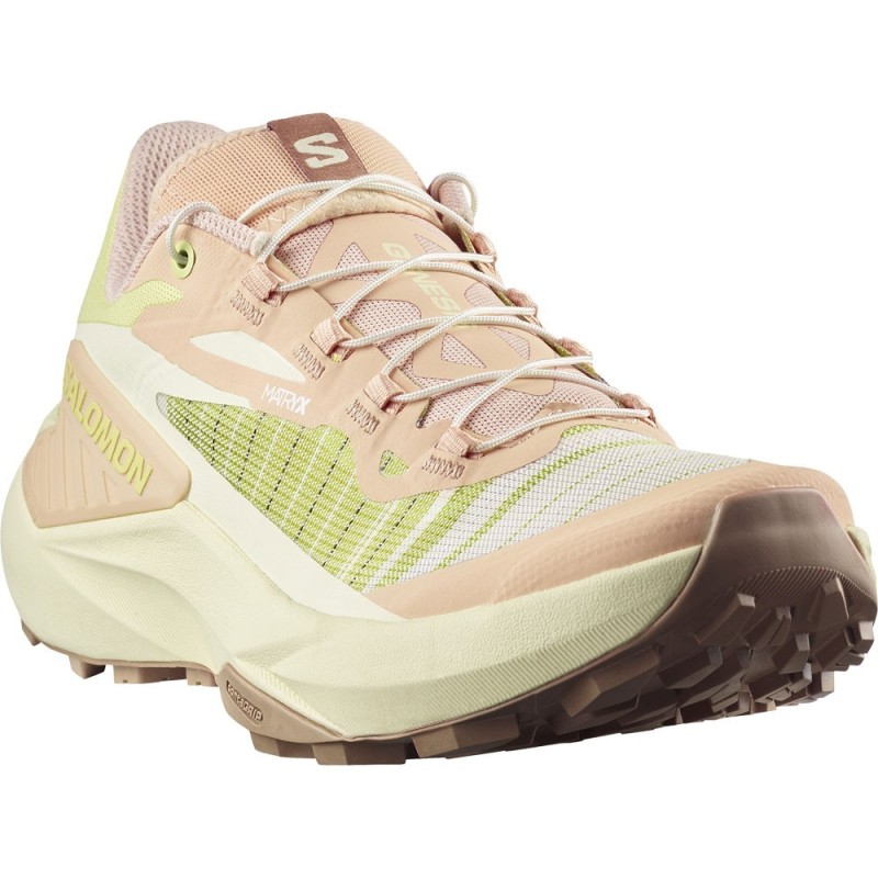 Salomon Genesis Femme almond cream / transparent yellow / sunny lime