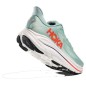 Hoka Clifton 10 sage / neon flame