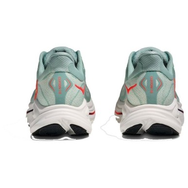 Hoka Clifton 10 sage / neon flame