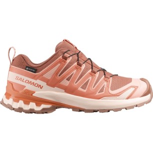 Salomon XA PRO 3D V9 GTX Femme pecan brown / nectarine