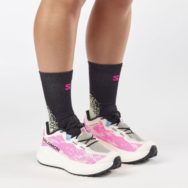 Salomon Aero Glide 4 GRVL Femme vanilla ice / knockout pink