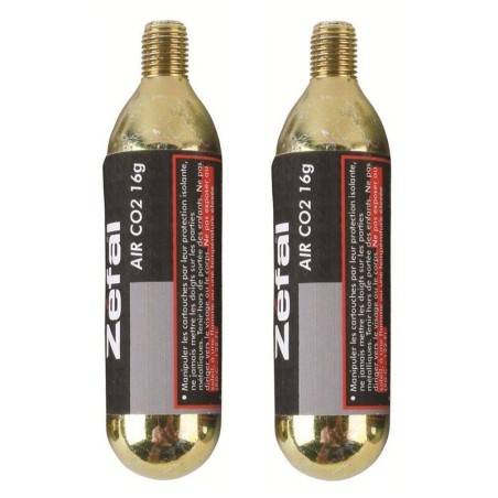 2 cartouches ZEFAL C02 16 gr