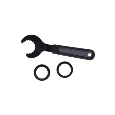 XLC TO-S90 CLÉ POUR AXE DE PÉDALIER SHIMANO HOLLOWTECH II TRUVATIV GXP FSA (ADAPTATEURS INCLUS)