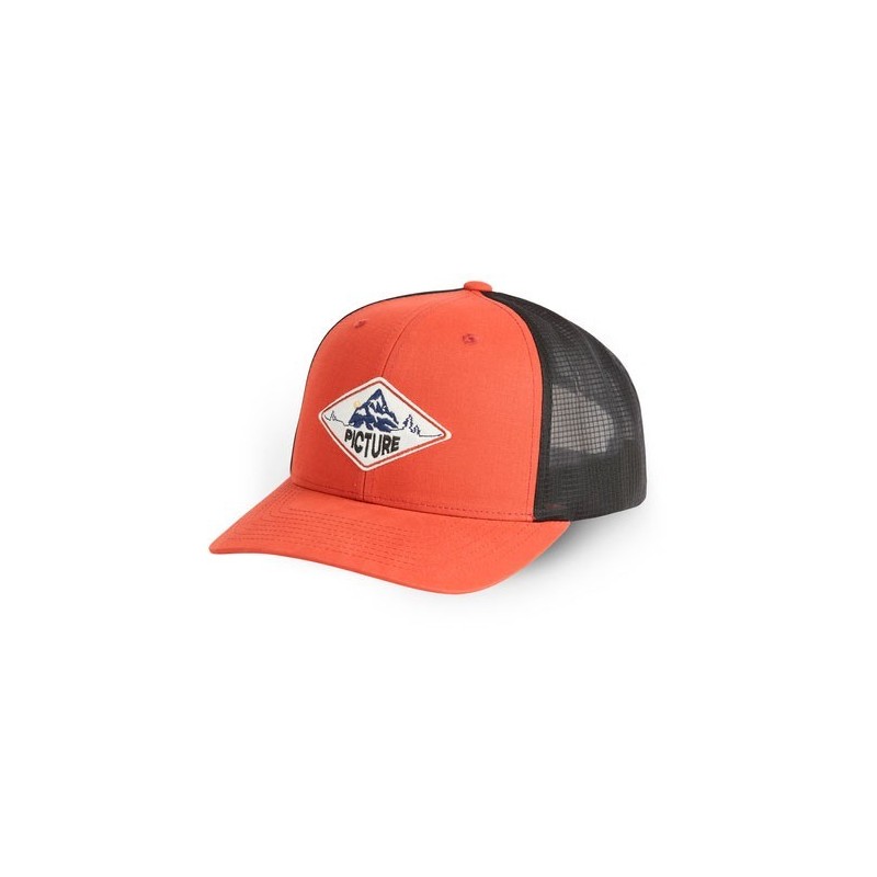 Picture Zephyr Trucker Cap chili oil