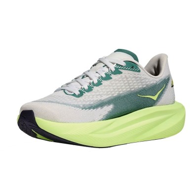 Hoka Mach 7 frost / neon yuzu