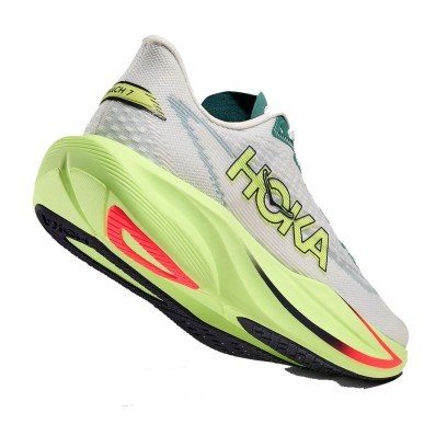 Hoka Mach 7 frost / neon yuzu