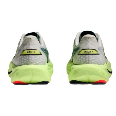 Hoka Mach 7 frost / neon yuzu