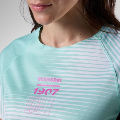 Rossignol Sapa Ultra Tee Femme white line fogg