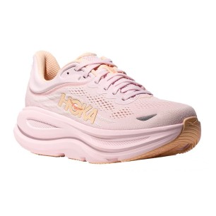 Hoka Bondi 9 femme  lilac cream tangerine glow