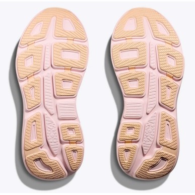 Hoka Bondi 9 femme  lilac cream tangerine glow
