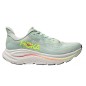 Hoka Clifton 10 Femme sea glass / neon flame