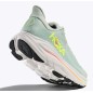 Hoka Clifton 10 Femme sea glass / neon flame