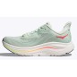Hoka Clifton 10 Femme sea glass / neon flame