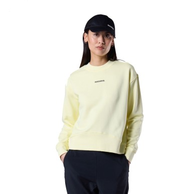 Rossignol Logo CN Sweatshirt Femme wax yellow