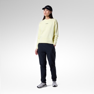 Rossignol Logo CN Sweatshirt Femme wax yellow