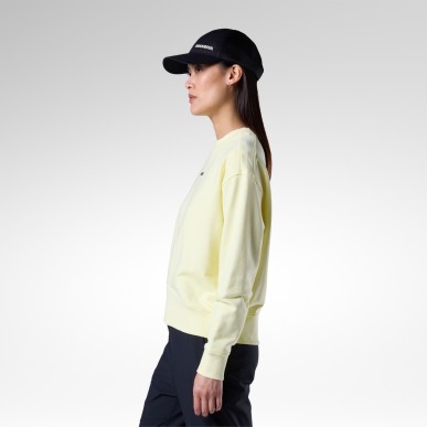 Rossignol Logo CN Sweatshirt Femme wax yellow