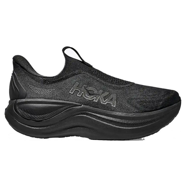 Hoka Skyward Laceless black / black