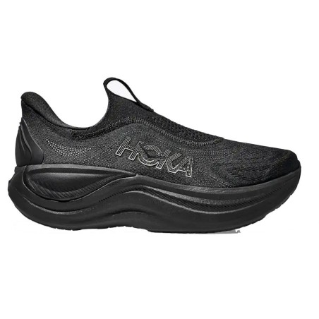 Hoka Skyward Laceless black / black