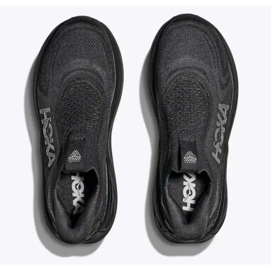 Hoka Skyward Laceless black / black