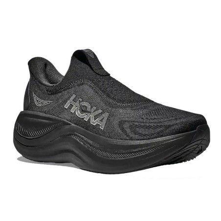 Hoka Skyward Laceless black / black