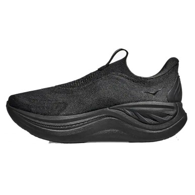 Hoka Skyward Laceless black / black