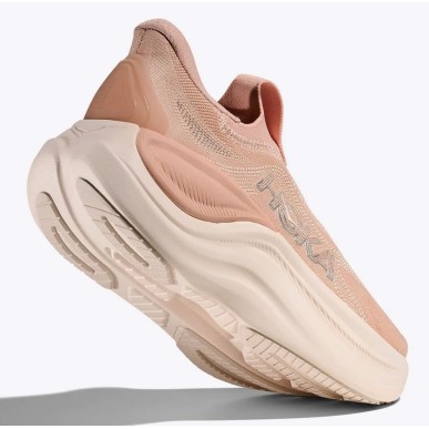 Hoka Skyward Laceless Femme rose latte / rose cream