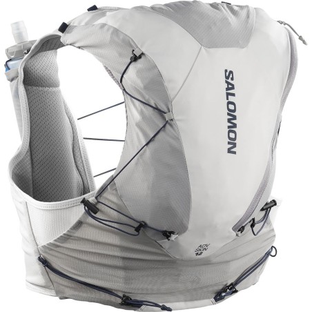 Salomon Advanced Skin 12 with flasks black